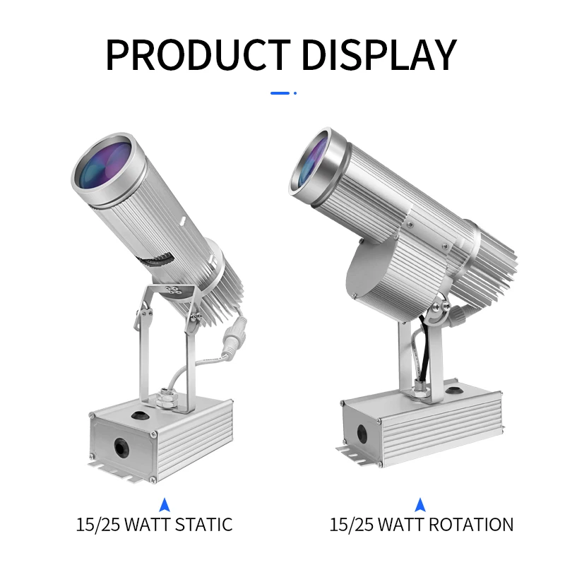 Пользовательский светодиодный Ночной светильник 25 Вт статическое внутреннее освещение лазерный проектор с логотипом