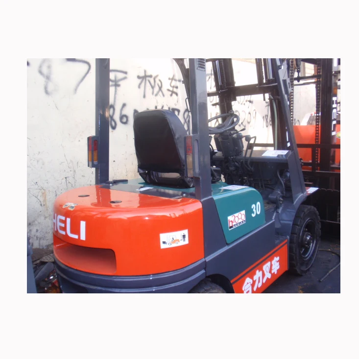Used Original forklifts Strong Power Second Hand Diesel Forklift used Heli forklift 3t