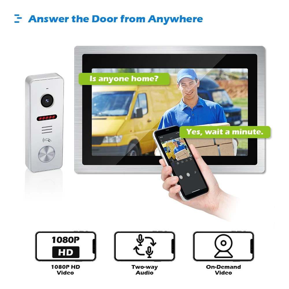 Commax Doorphone 4 Wire Building Video Door Phone Wireless Intercom