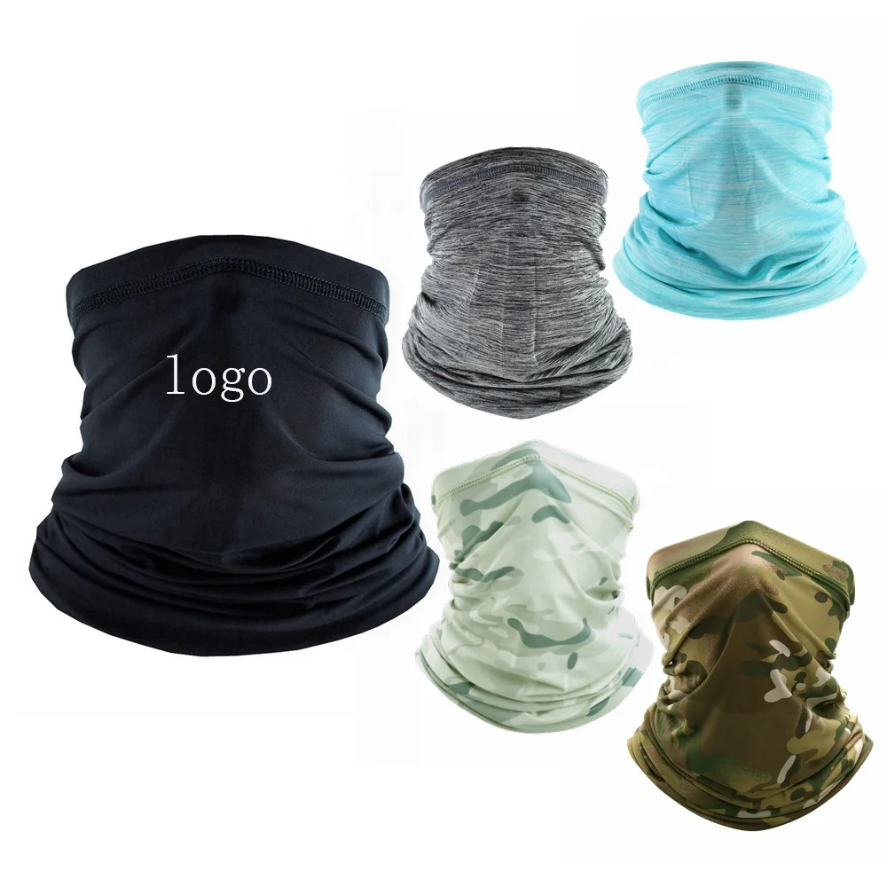 Sport Bandana Tube Fishing Hiking Cycling Hunting Skiing UV Protection High Elasticity Soft Neck Gaiter Face Mask Scarf