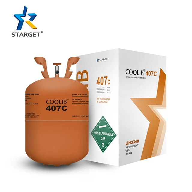
refrigerant gas r 407 HOT SALE 