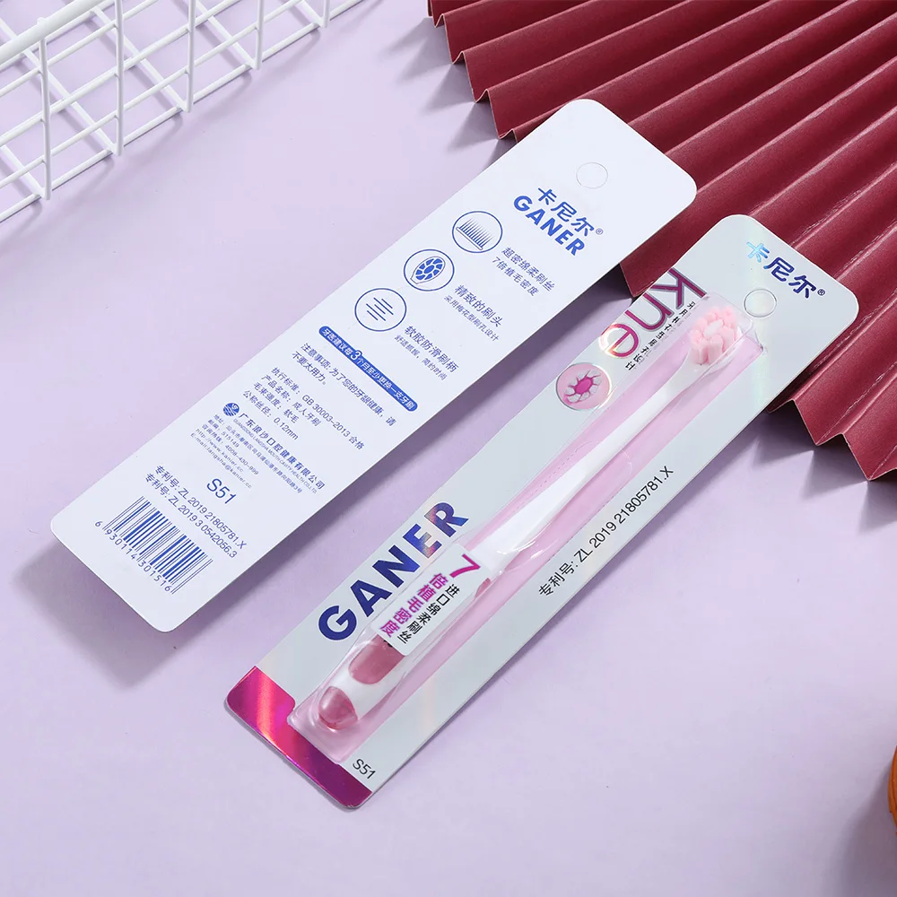 
Patented Product Economical adult toothbrush Super Ultra Soft Bristles for home use 