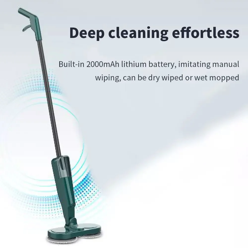 2023 Popular Water Pump Spray Mop with water steam cleaning floor easy use mopping cleaner with water spay