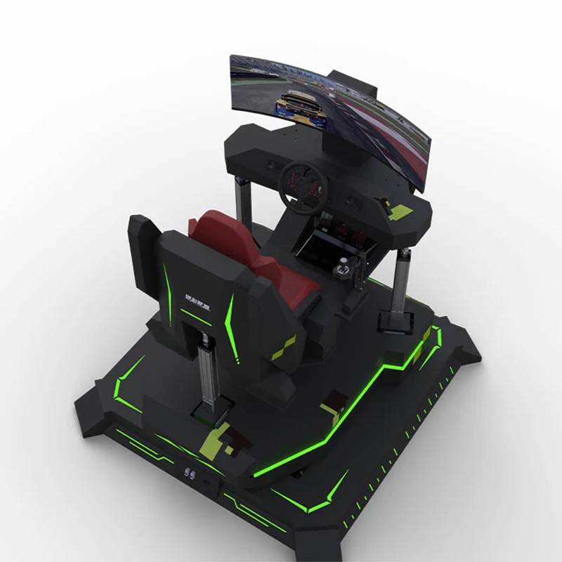 Оптовая продажа Vr гидравлический гоночный симулятор полного движения ПК игровой