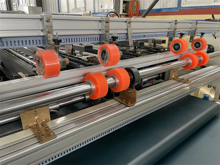 Semi Automatic Carton Corrugated Two Piece Folder Gluer machine