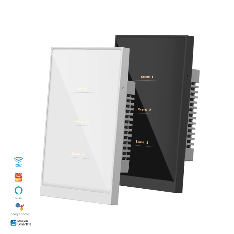 Smart home switch TUYA app remote voice control multi channel wireless scene switch