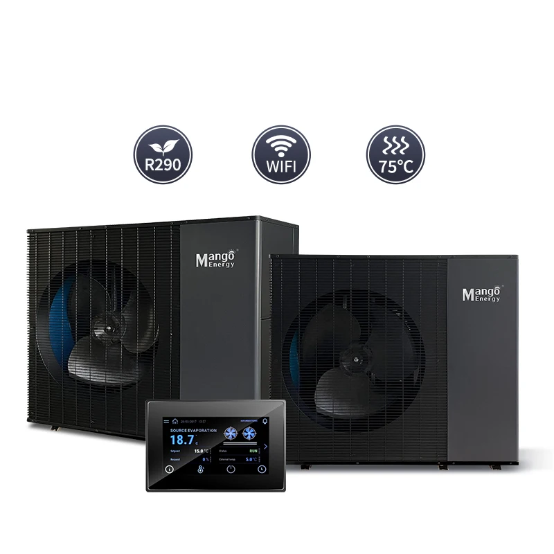 A+++ R290 35dB low noise heat pump WIFI DHW Heating Cooling house commercial DC Inverter Air to Water Heat Pump water hearer