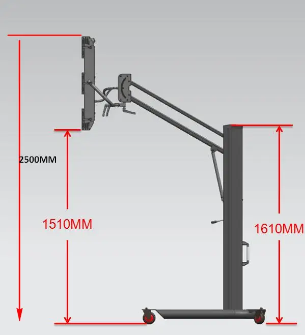 Direct factory provided hot sale 3 head infrared paint curing lamp Automobile paint baking lamps SG-3DA