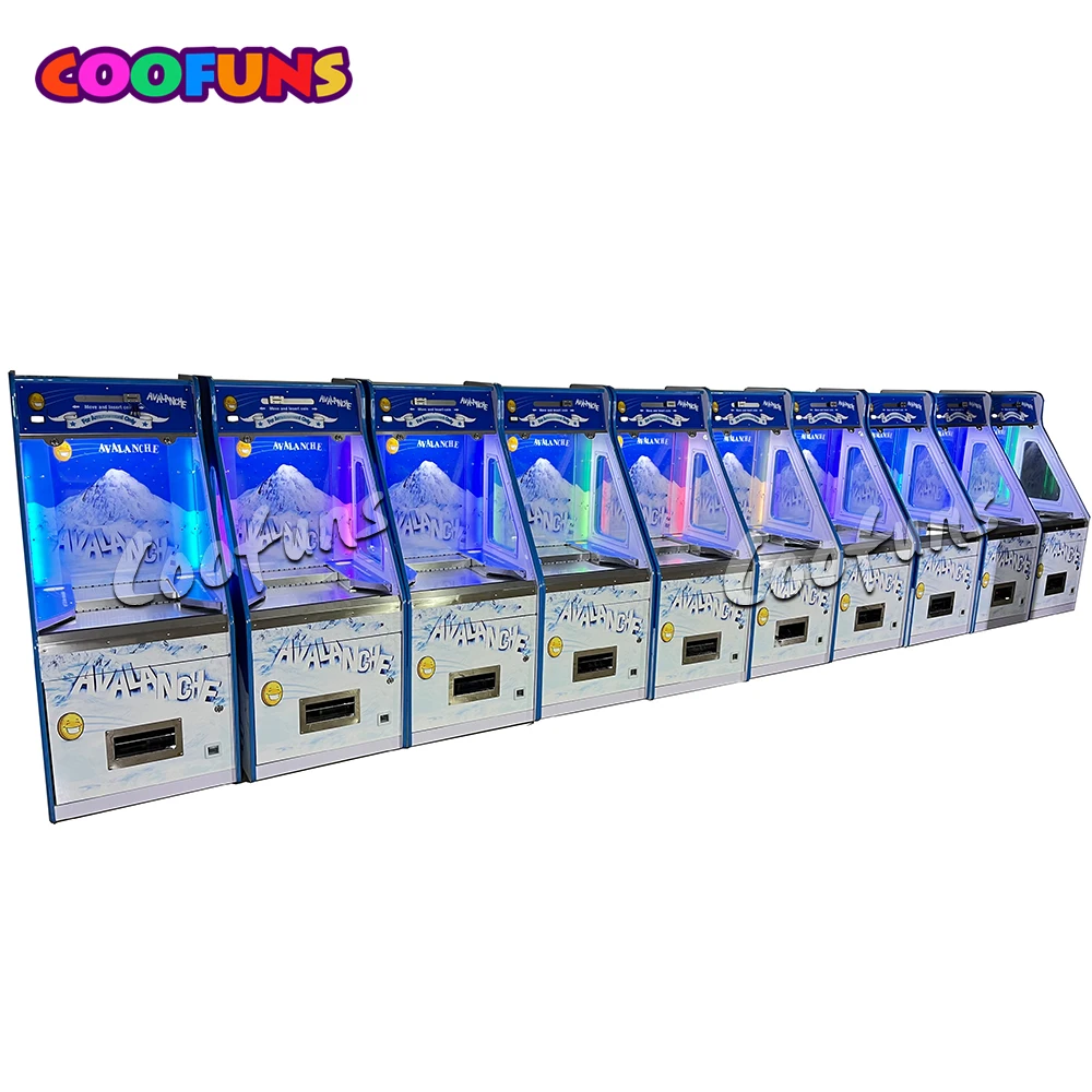 2024 The Most Profitable Avalanche Coin Pusher Coin Game Quarter Coin Pusher