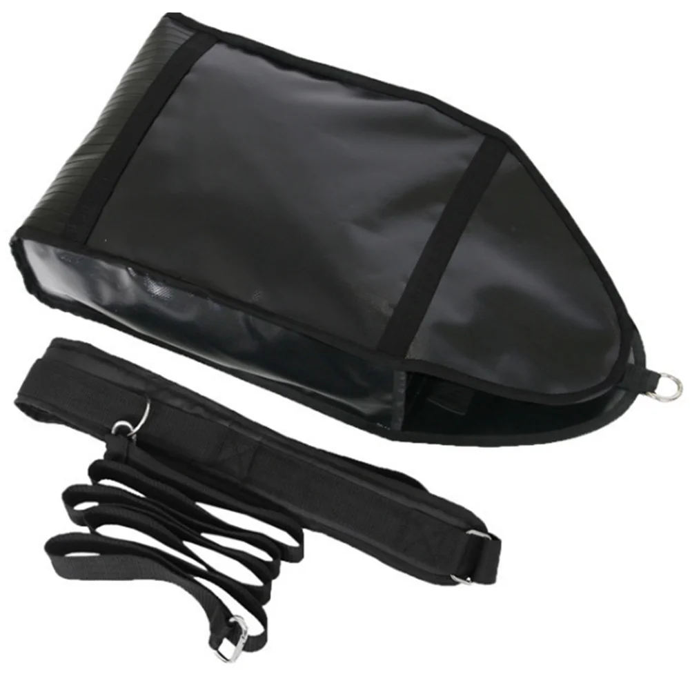 Sports Fitness Weighted Sprint Training Sled Bag Gym Power Weight Resistance Training Sled (10-30lbs)