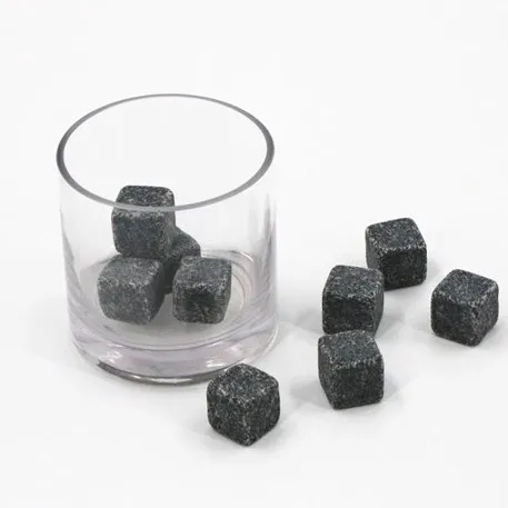Cheap Granite Whiskey stones bullet shaped whiskey black dice ice cube