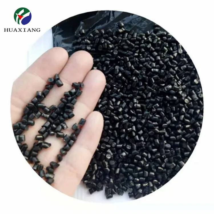 LDPE/ HDPE/ PP переработанные красители Черные Гранулы маточной пеллетки для