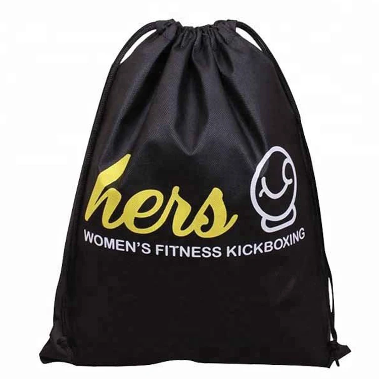 2021 summer hot sell 210d polyester drawstring bag with custom printed logo