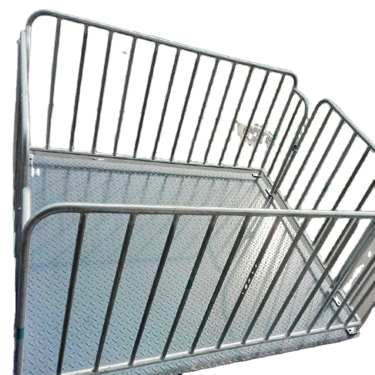 Weighing animal weighing scale wholesale livestock scale with fence Electronic weighing scale with fence