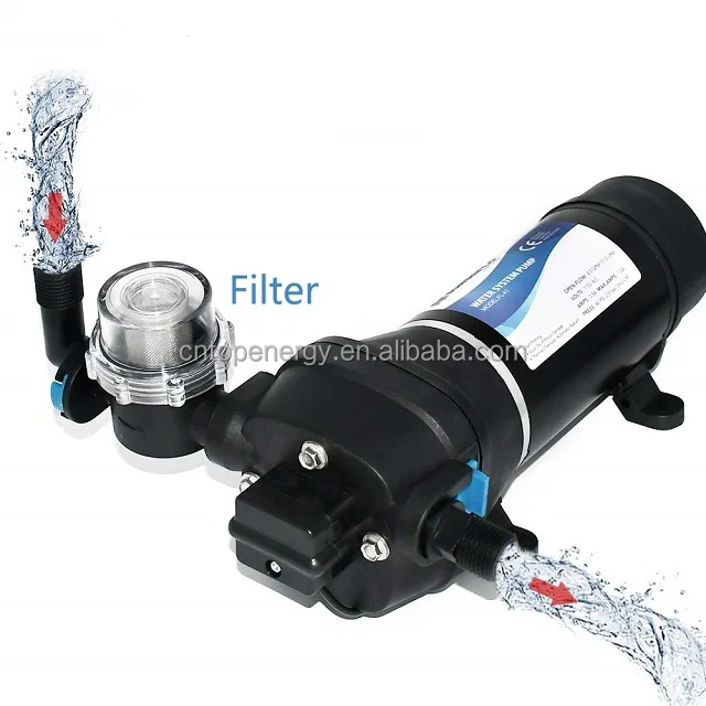 Outdoor RV 12v132w DC miniature electric booster diaphragm water pump