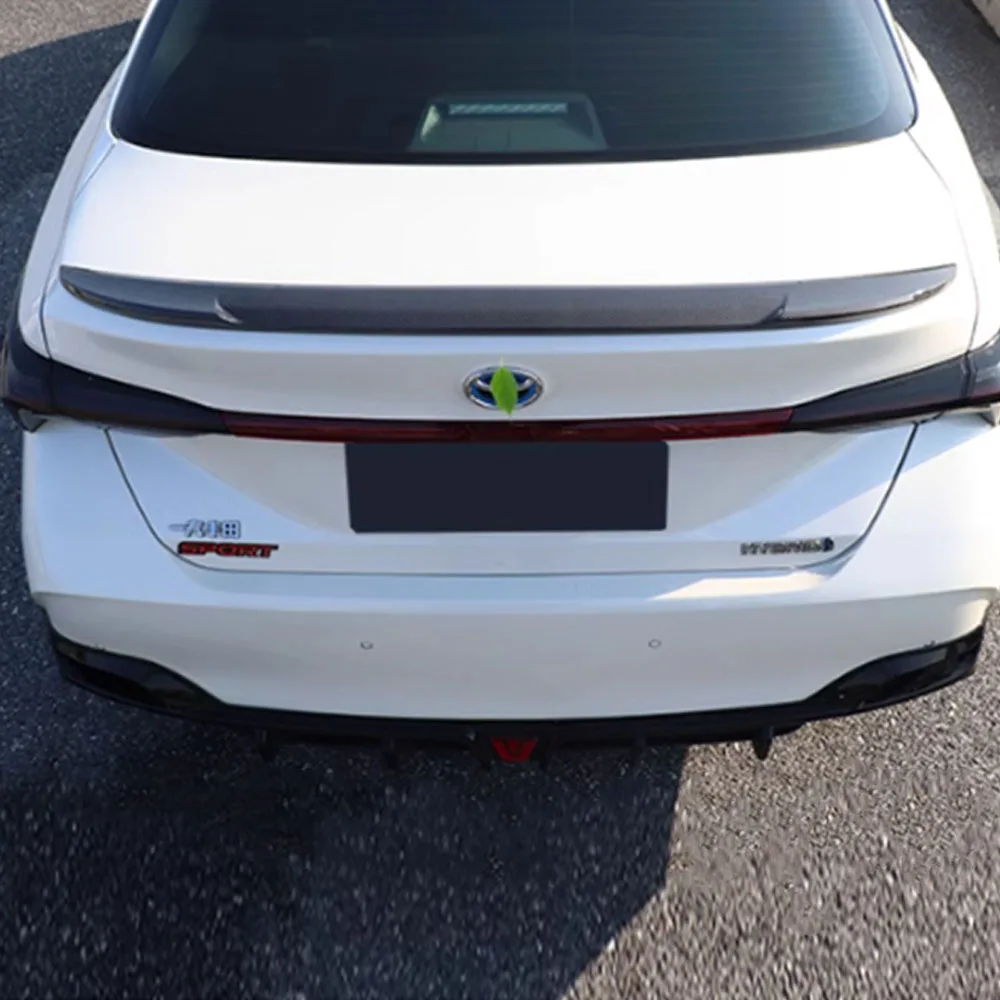 For Toyota Avalon 2018-2020 M4 Style ABS Plastic Carbon Fiber Look Rear Trunk Wing Car Body Kit Accessories