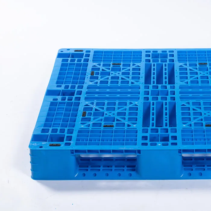 Односторонний складской пластиковый поддон, сверхпрочный поддон