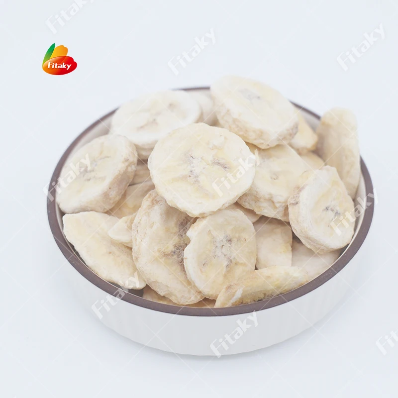 Freeze Dry Organic Dried Banana Bulk Freeze Dried Banana Freeze Drying Bananas