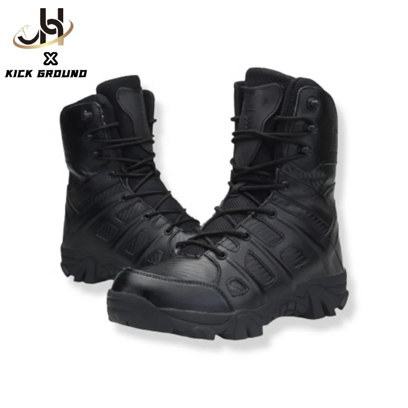 JH Hot Sale New Design Outdoor tooling boots Boots Waterproof Breathable Mens Leather  Other Combat Boots