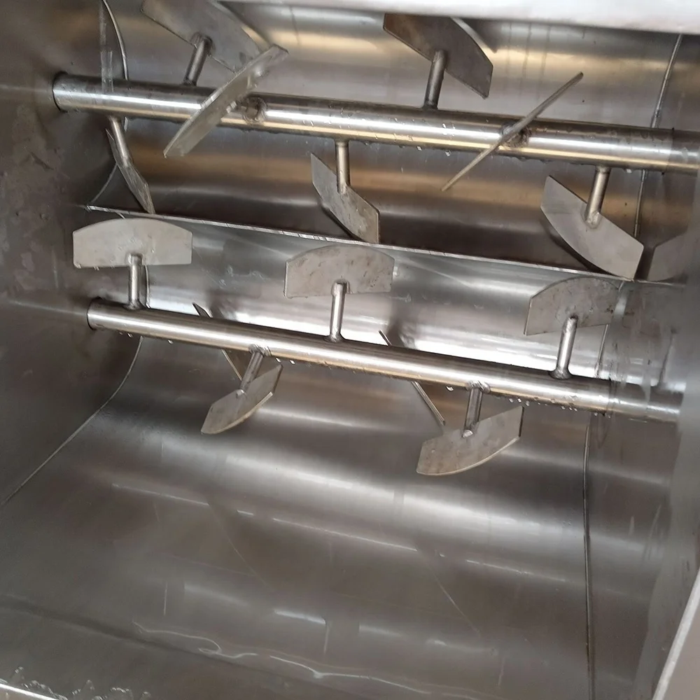 High efficiency stainless steel stuffing Meat vegetable Mixer 100kg 200kg Food Grade Industrial Sausage mince meat mixer machine