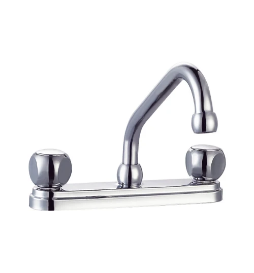 Goose Neck Kitchen Faucet Mixer, Sink Hot Cold Water Pull Kitchen Faucet Dual Handle Thermostatic Faucets Brass Modern
