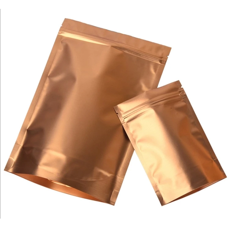 Hot sale new products vacuum aluminum foil tea package bag white kraft paper food package tea packing bag
