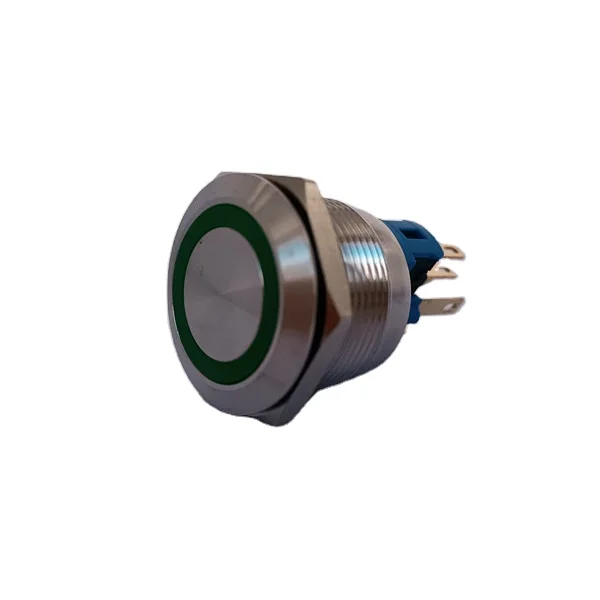 2023 Stainless steel Benlee 22mm metal Momentary led Illuminated Push button Switch