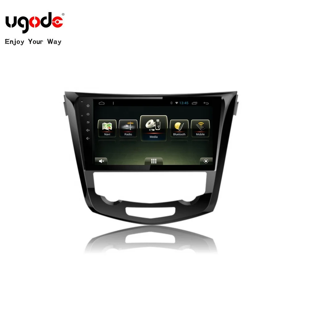 
Ugode OEM 10.1inch Android Car Multimedia Player GPS Navigation for Qashqai X-trail full touch screen 
