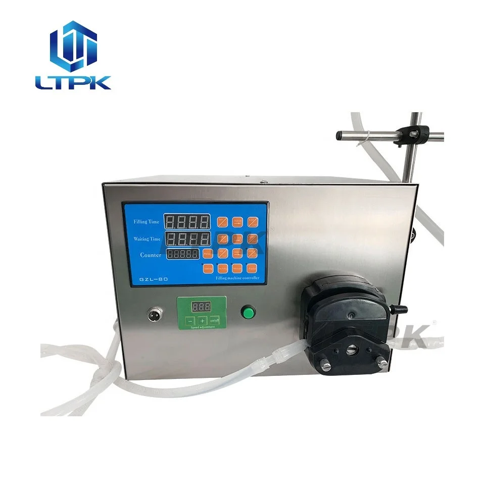 LTPK LT-PPF1W Semi Automatic Small Perfume Oil Hand Sanitizer Beverage Bottles Liquid Filling Machinery For Olive Oil