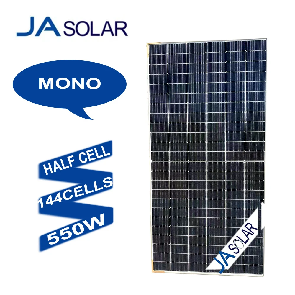 High Efficiency Solar Mono PERC Half Cell Solar Panel JAM72S30-550/GR 550W MBB solar panel for Solar System in stock