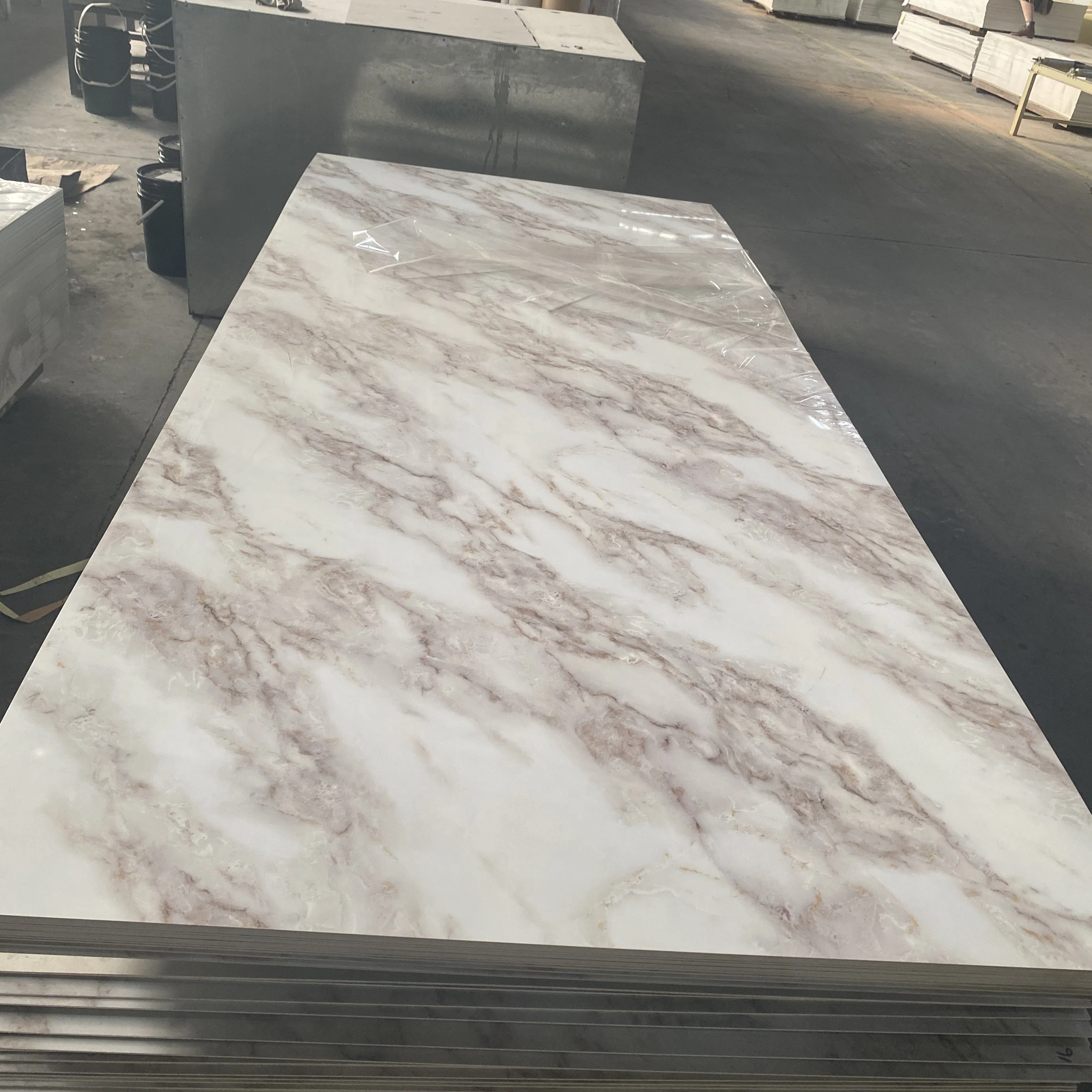 PVC uv wall panel high glossy for Dowell