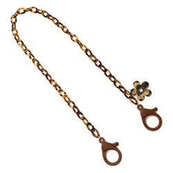 children amber acrylic hanging Anti-lost Face-mask chain