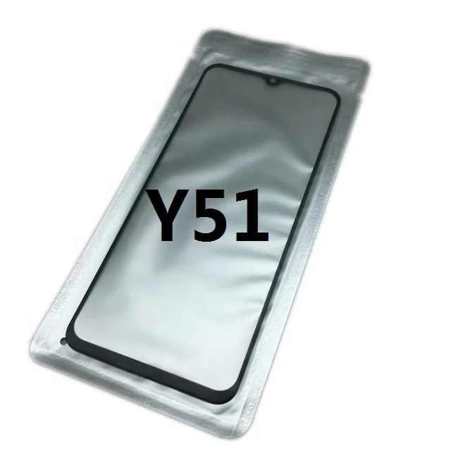 Shot Delivery 2 In 1 Y51 Glass Cover With Oca Glue Front Glass Lens Replacement Front Glass Lens For Vivo Y91 Y93 Y95 Y21S Y20