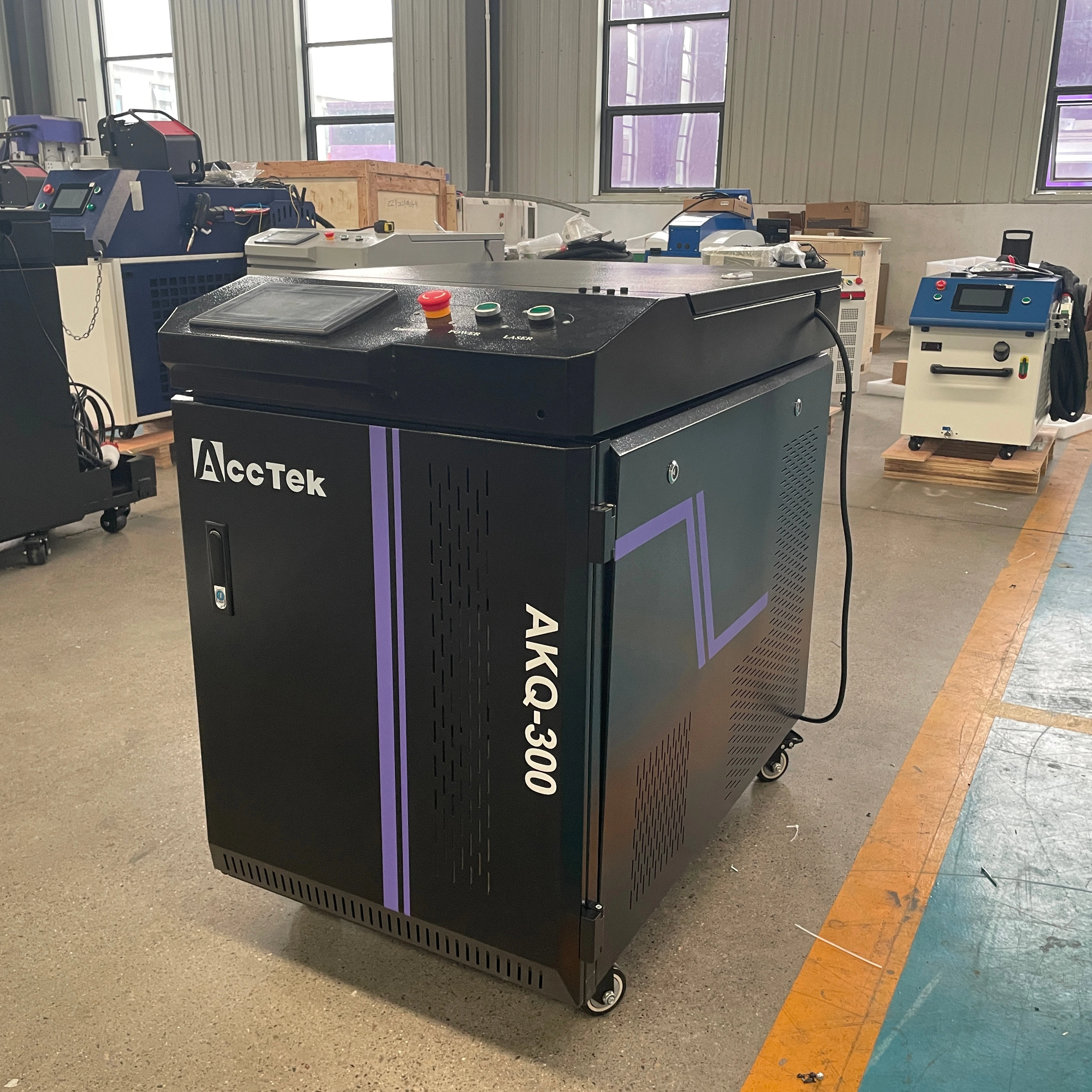 Commemorative Coins MOPA Rust Removal 100W 200W Laser Cleaner Cleaning Machine Wood Pulse for Car Boat Oil Metal