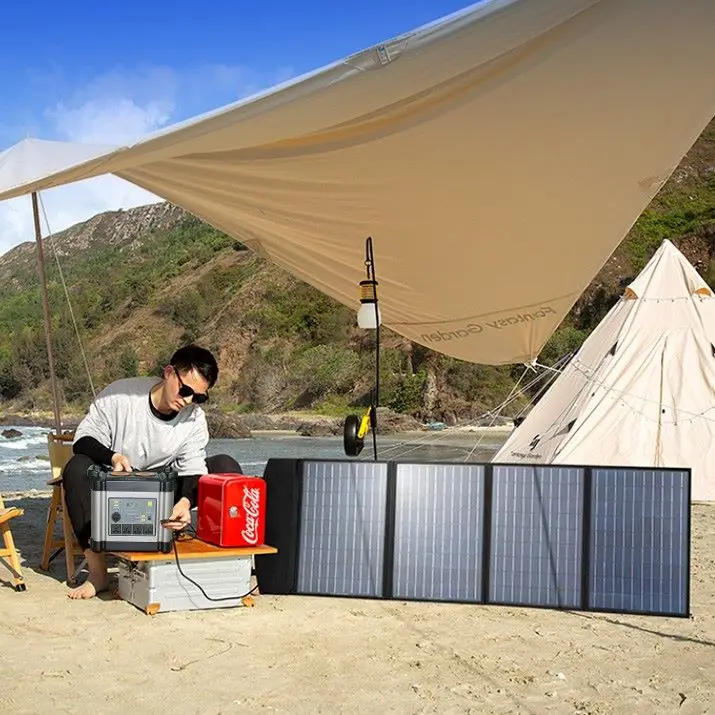 Europe New 2000W 5000W portable power station Lifepo4 21700 battery all in one outdoor home portable solar power generator