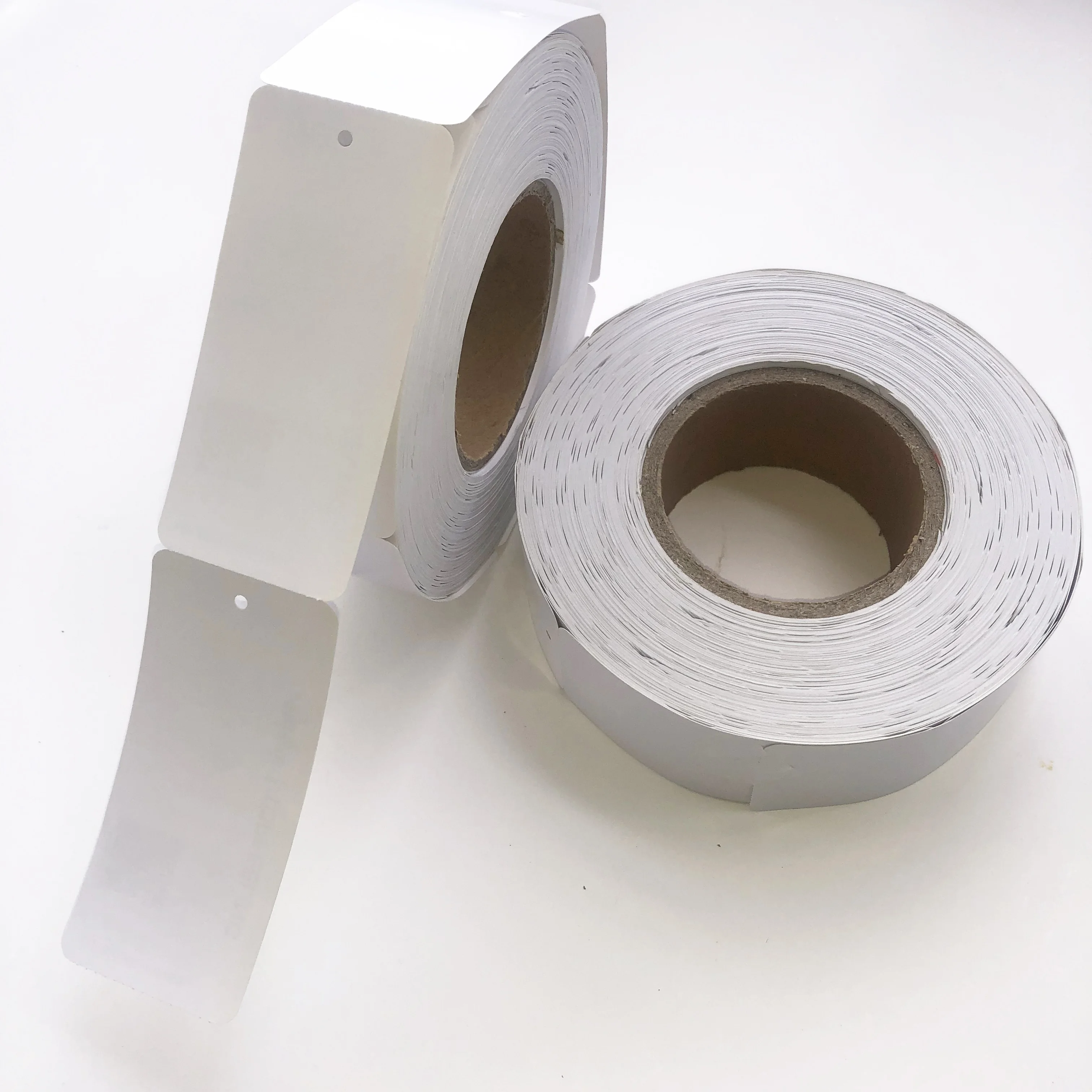 OEM Blank thermal paper tags direct print by  barcode  printer