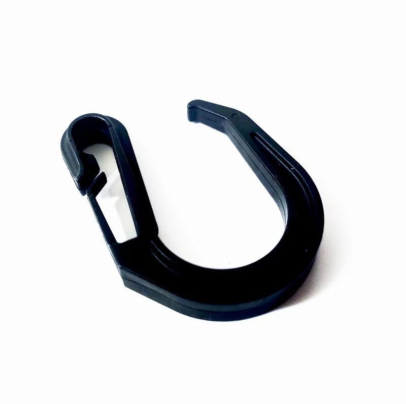 64mm*47mm Plastic S Hook Clips Elastic Rope Hooks Nylon Mesh Hooks Suitable for Cargo Net Elastic Net Truck Organizer
