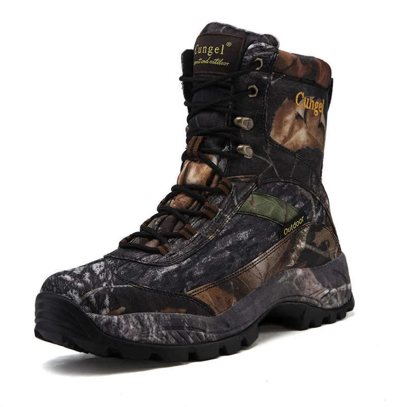Outdoor high gang mountain climbing for men original boots tactical boots