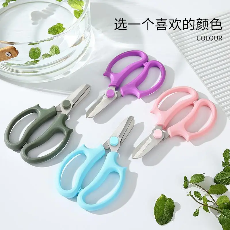 Flower Scissors 12 Pcs Stainless Steel Floral Scissors Flower Cutters for Stems Garden Plant Shears for Fresh Flower