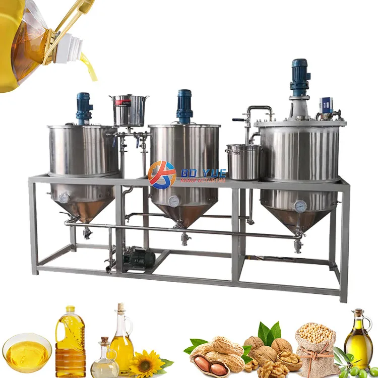 Made in china 500KG/8hours small black engine oil refining machinery