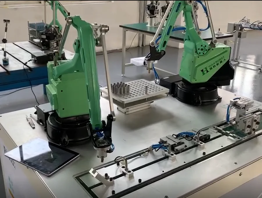 New design mini Industrial app controlled industrial robot cnc lathe machine robotic handling machine