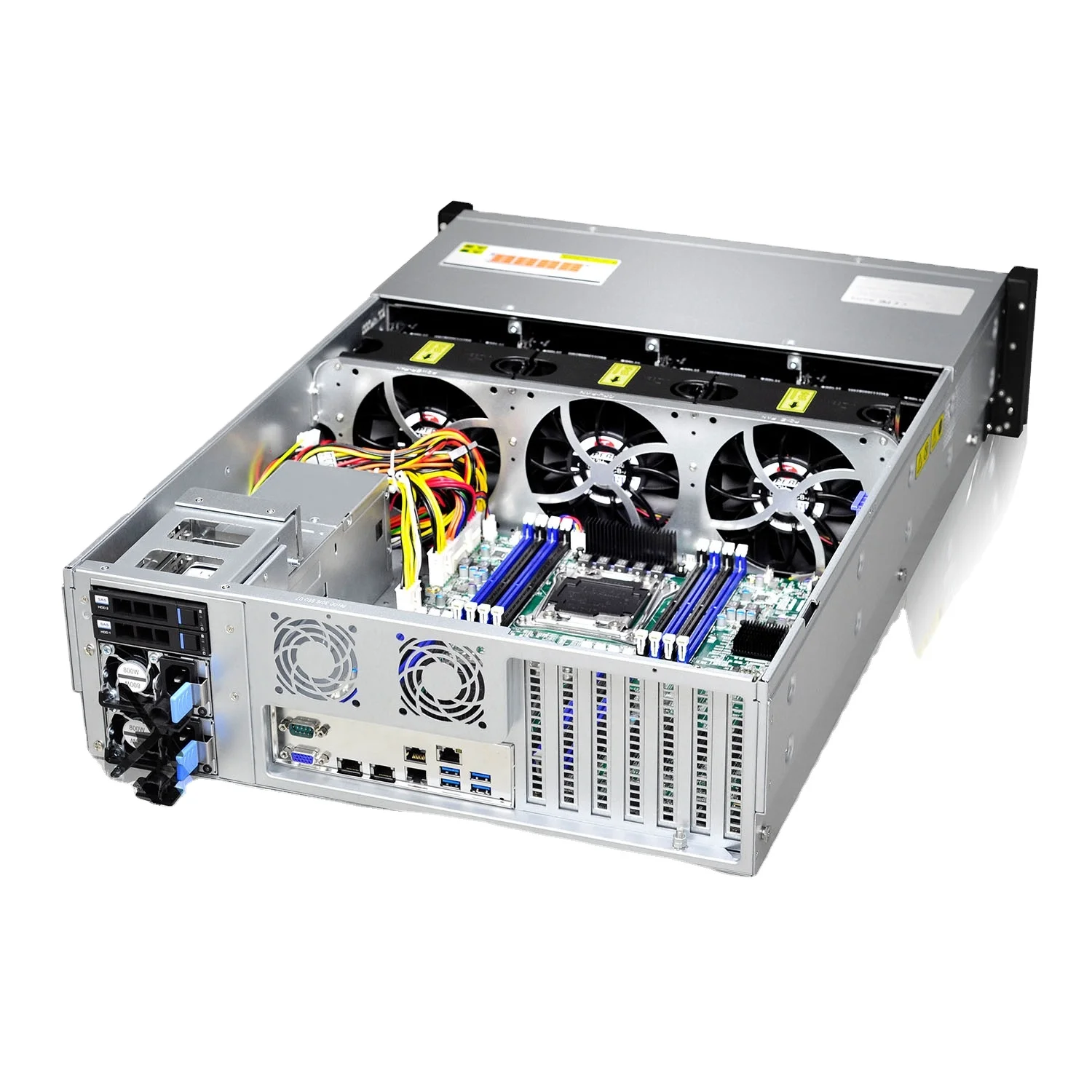 Gooxi manufacturer server chassis RMC3116-670-HSE 3u 16bay rackmount chassis