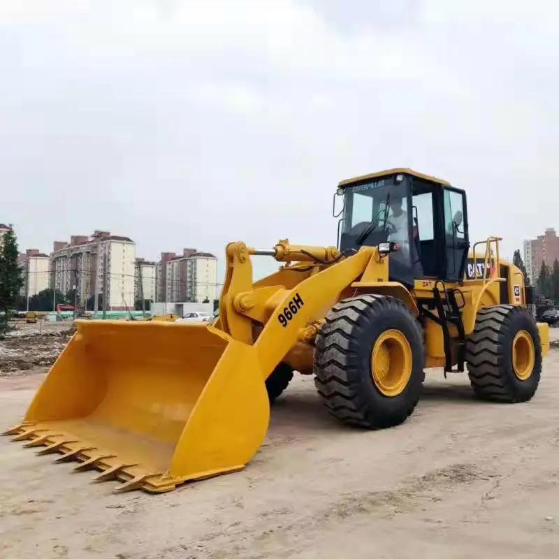 Б/у оригинальные фронтальные погрузчики Cat 966H б/у CAT фронтальный погрузчик гусеничный 966 низкая