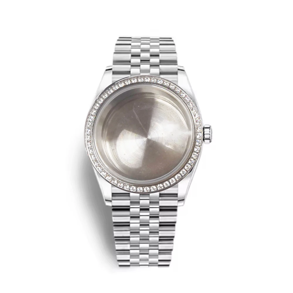 Wristwatch Tools & Parts 36mm fit ETA 2836 2824 Miyota 82 Series NH35 NH35A NH36 Watch Case Stainless Steel Strap