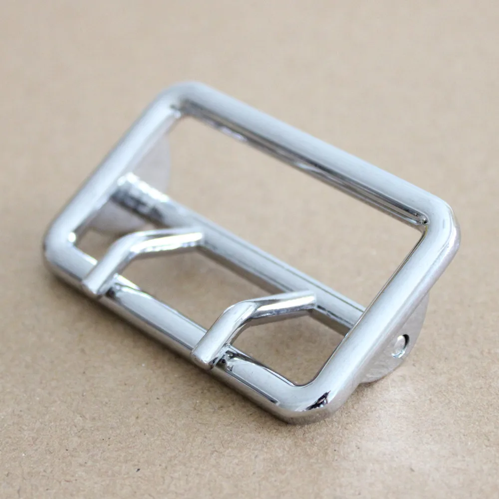 2020 Hot Sale Rectangle Resin Horn Material Metal Double Pin Belt Buckle for Clothes