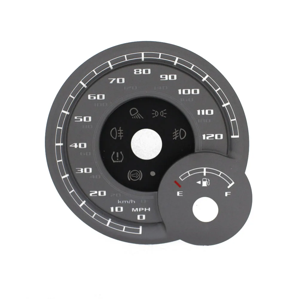 dashboard manufacturer and Custom screen printing meter dial for Universal Car