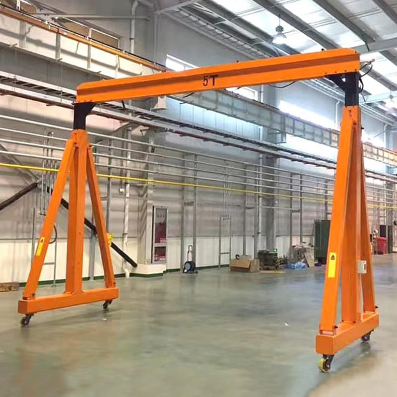 Небольшой портальный кран с защитой от ржавчины алюминиевый цена для обслуживания самолетов барж плавучий дом