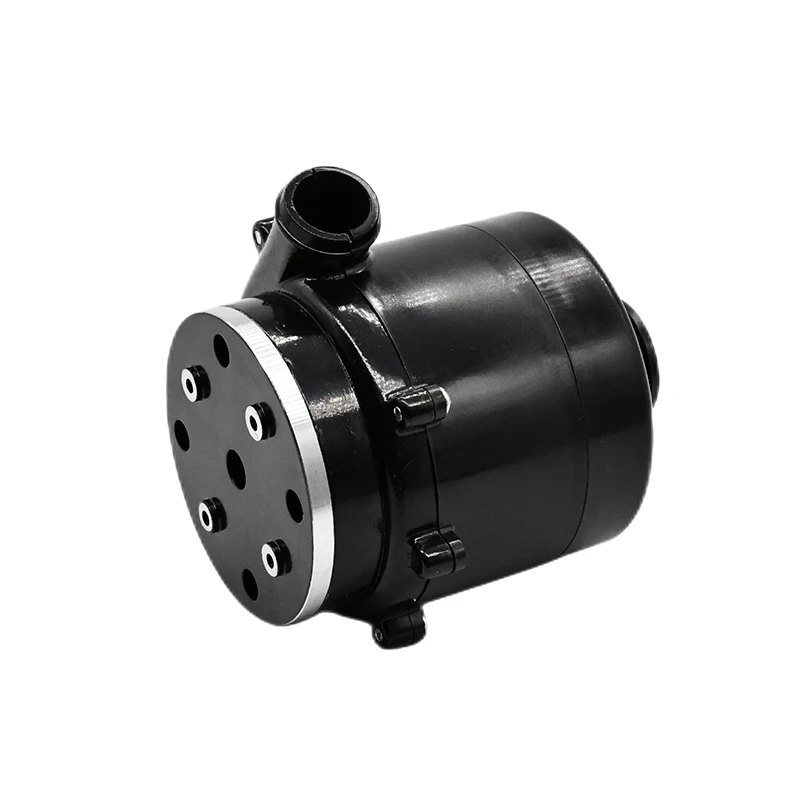 double vane high pressure airflow 24V Brushless DC  air blower for air sampler with controller