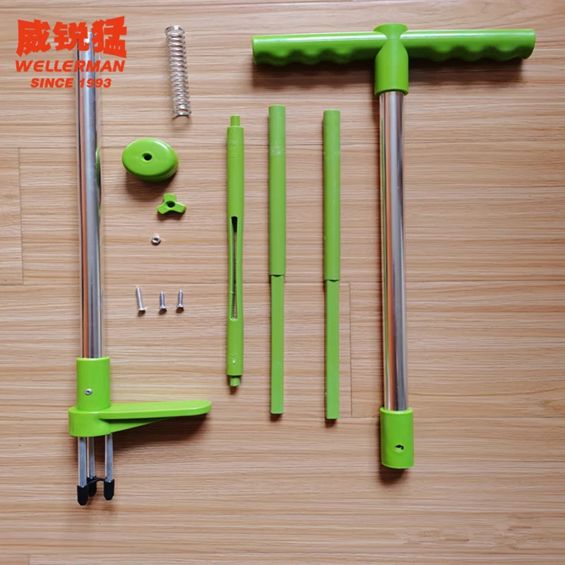Stand Up Transplanting Digging Tool Weed Puller Garden Hand Weeder Weed Remover