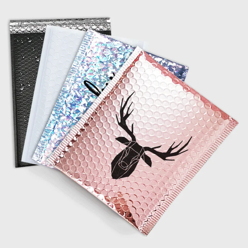 Custom With Logo Envelope Packaging Shock Proof shopping Bags Poly Bubble Mailers